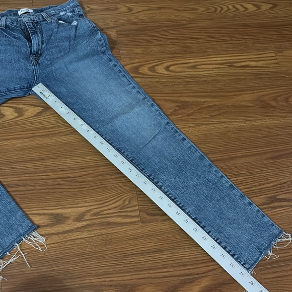 Pistola: Cassie Super‎ High Rise Straight Crop Era Vintage Sz 27 distress skinny - Picture 10 of 11